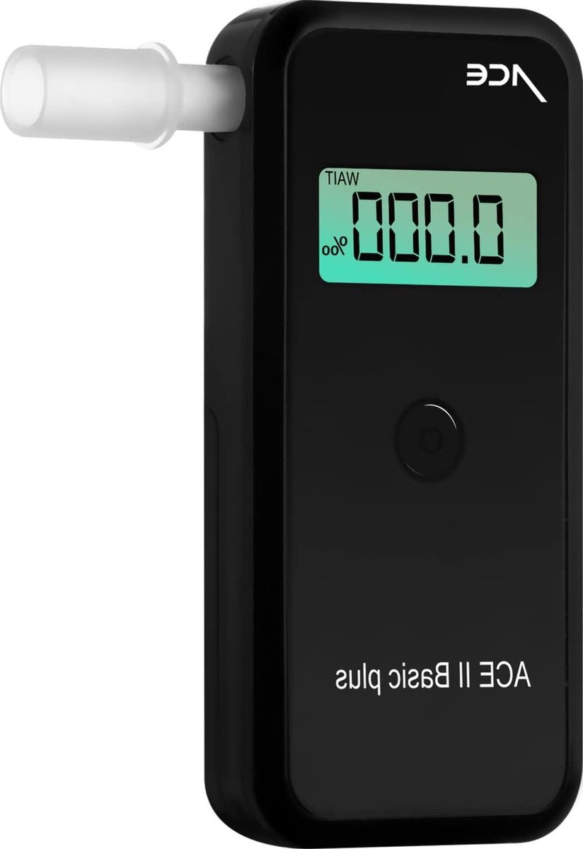 Goedkoopste Basic Plus alcohol tester - 99.0 measurement accuracy - police accurate alcohol tester - ACE II alcohol testers