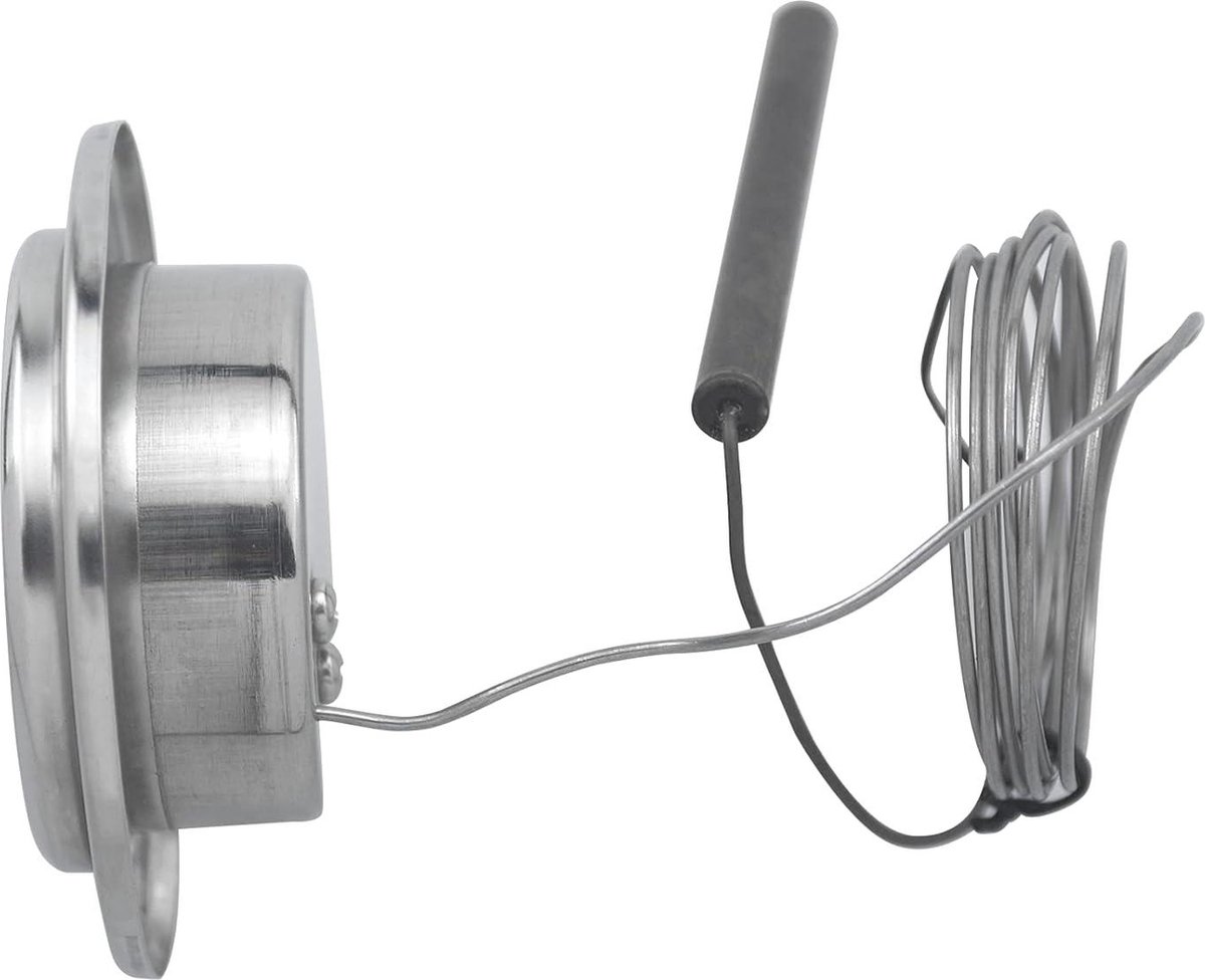 Thermomètre Four Acier Inox - Cadran Facile à Lire 0-400°C - Cuisson Précise