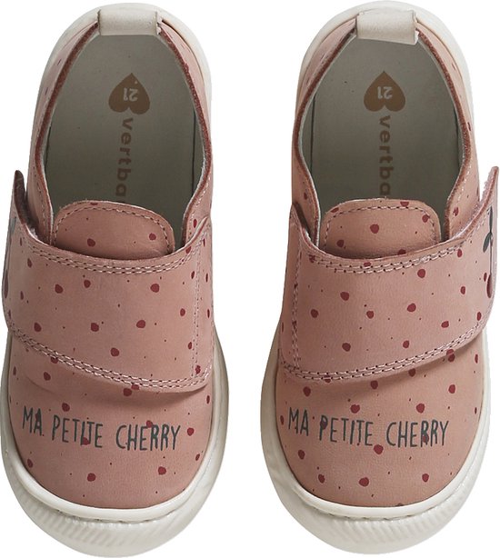 Vertbaudet Chaussons scratchés bébé en cuir souple