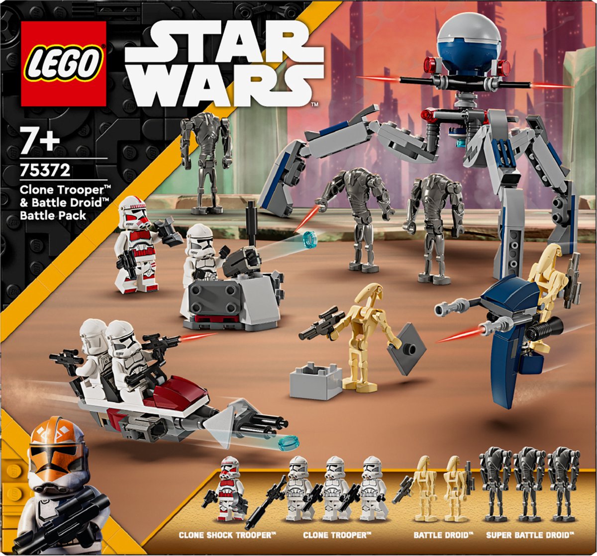LEGO Star Wars Clone Trooper™ & Battle Droid™ Battle Pack - 75372 — afbeelding 13