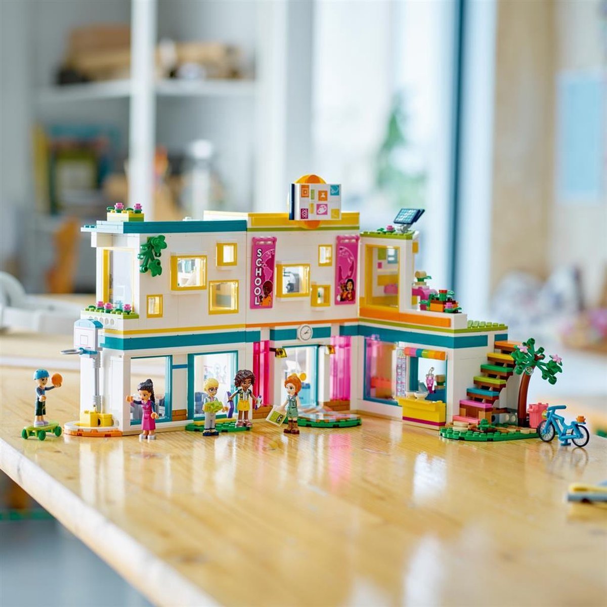 LEGO Friends Heartlake Internationale school Speelgoed met 5 Minipoppetjes -41731 — afbeelding 8