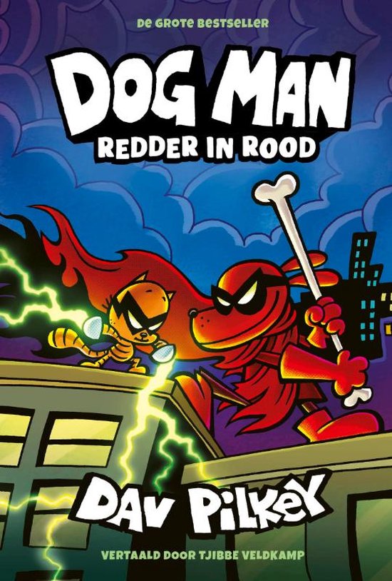 Foto: Dog man dog man 12 dog man redder in rood