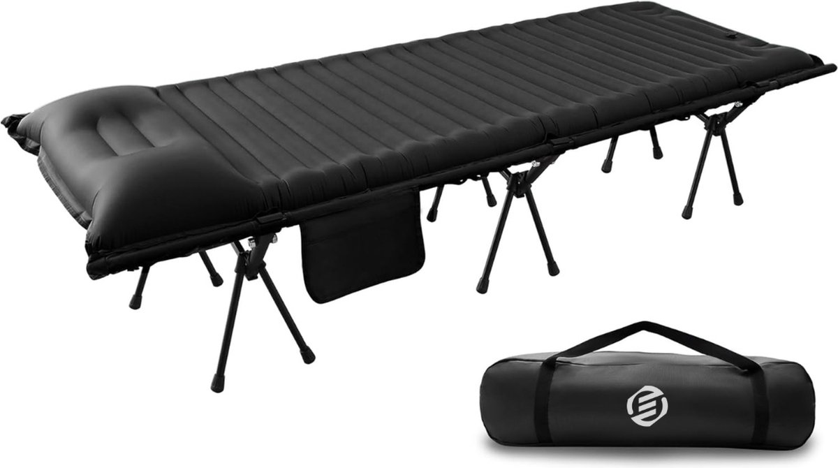 Equivera Veldbed - Kampeerbed - Veldbedden - Veldbed Kamperen - Kampeermatras