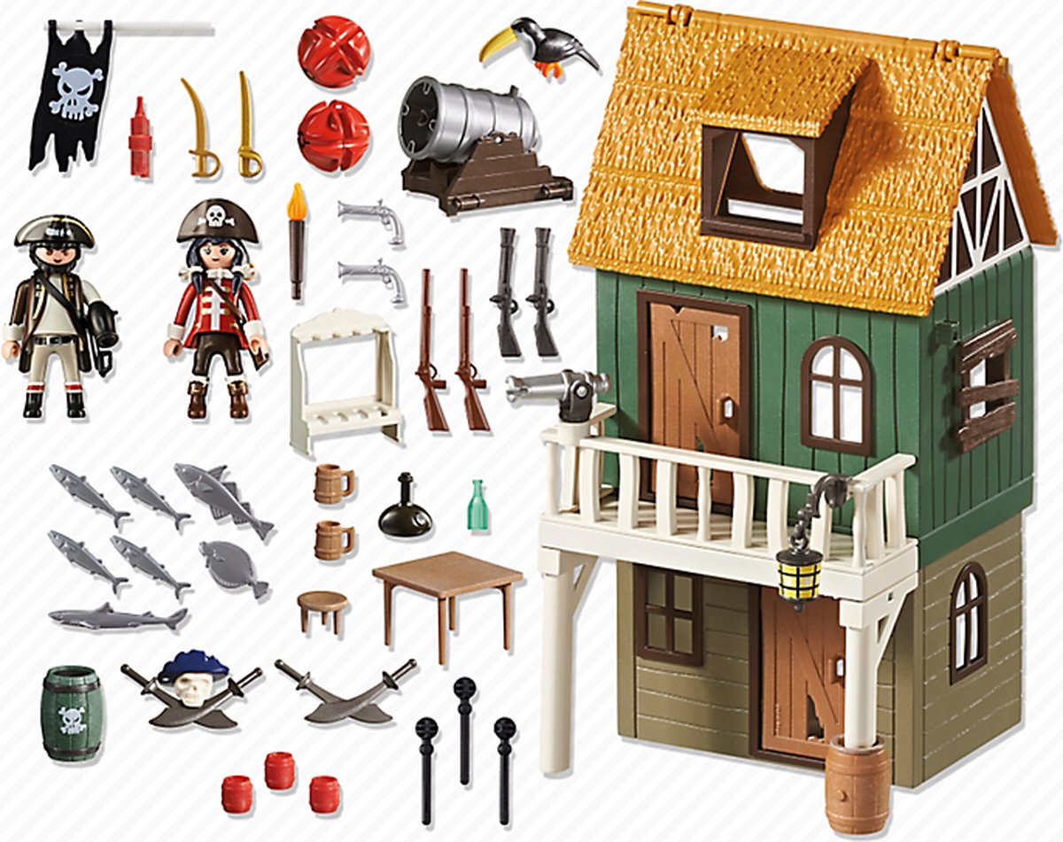 Playmobil Geheime piratenvesting met Ruby Red - 4796 — afbeelding 3