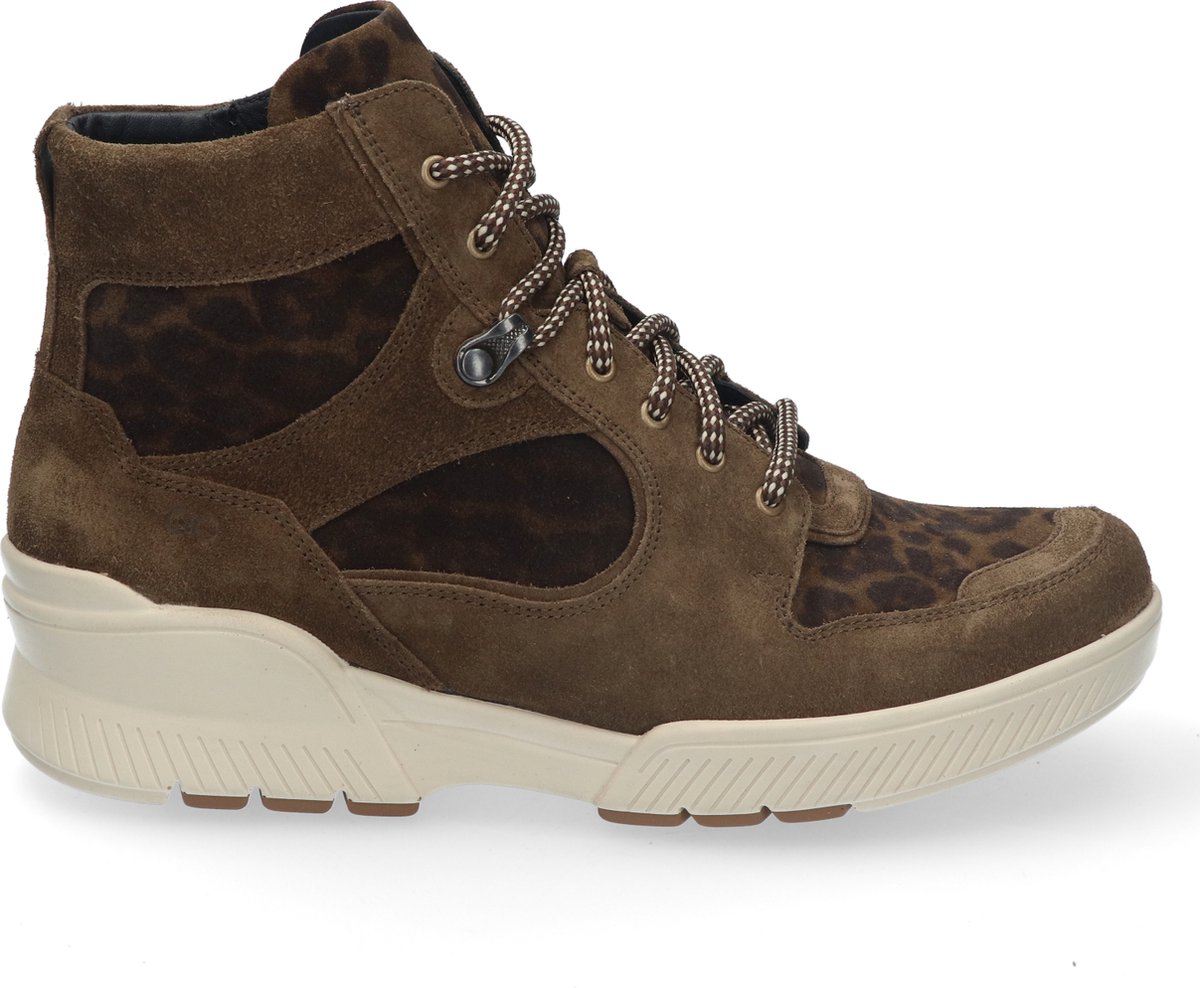 Durea 9713 Sneaker Olijf K
