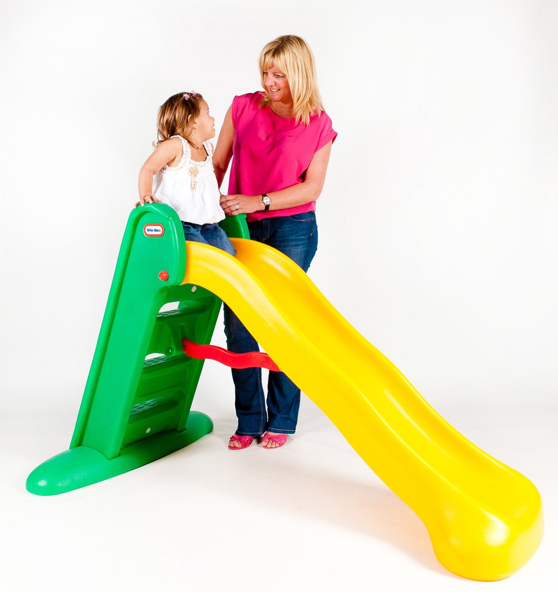 Little Tikes Glijbaan Large Slide - Peuter -Voor Buiten - Groen Geel — afbeelding 7