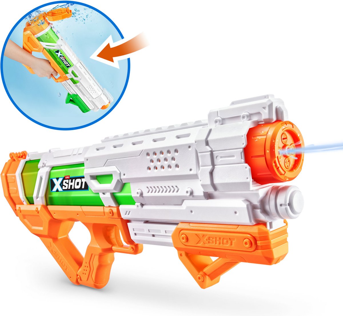 ZURU - XSHOT - Water Fast-Fill Epic Water Blaster - Waterpistool - 1000ML — afbeelding 10