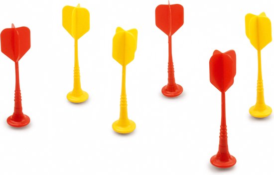 SCRATCH Magnetische Darts - Set Rood-Groen - Set Van 6 Stuks - 5 Jaar van Scratch — afbeelding 3