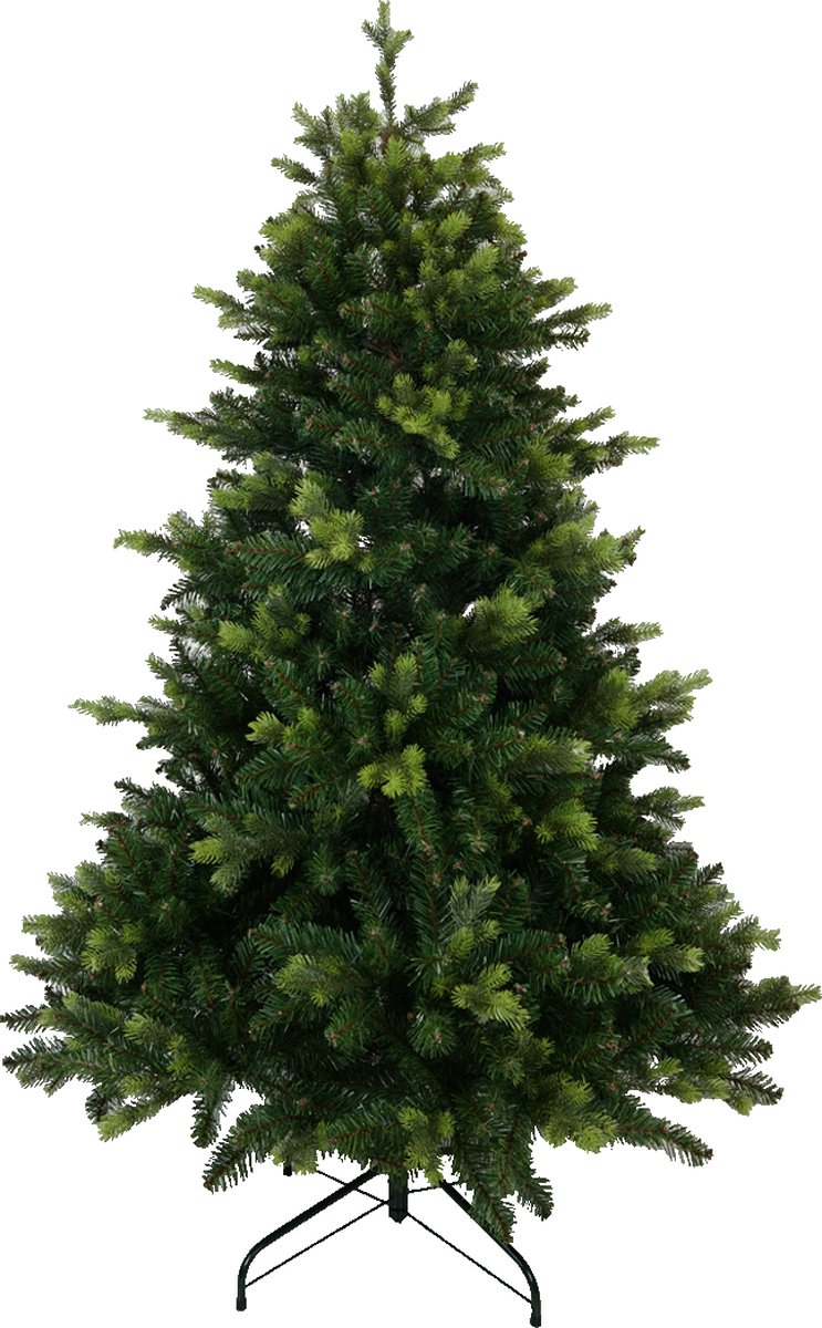 Little Grove kunstkerstboom Witte Spar - PE en PVC - H180 x Ø110 cm