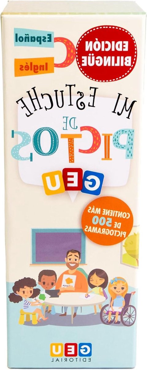 Autisme pictogrammen 500 flashcards Spaans Engels Montessori educatief spel 3 jaar en ouder Mijn tweetalig pictogram