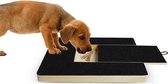 Dog Scratching Board, 35 x 25 x 3 cm, with Treat Box, Square