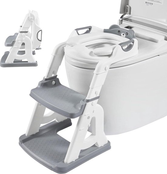 Wimaha Toiletbril voor kinderen, geüpgraded, 2-in-1 toiletbril voor Wimaha Toiletbril voor kinderen, geüpgraded, 2-in-1 toiletbril voor