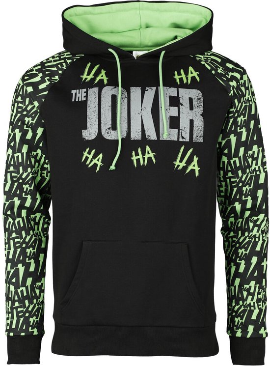 Batman The Joker - Ha Ha Heren Trui met capuchon - meerkleurig - M