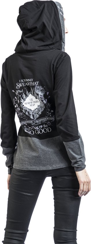 Spiral Dead Metal Trui met capuchon zwart S 100% katoen Basics, Rock