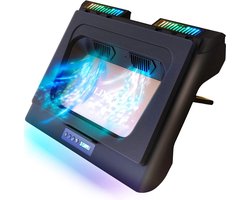 Laptop Cooling Pad Nieuw 2024 - Krachtige turbo ventilator - Maximale prestaties - Oververhitting vermijden - Gaming laptop bescherming Turbo fan