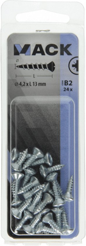 Spare Hardware Parts Vervanging voor IKEA Furniture Euro Screw Countersunk FX Screw (146114