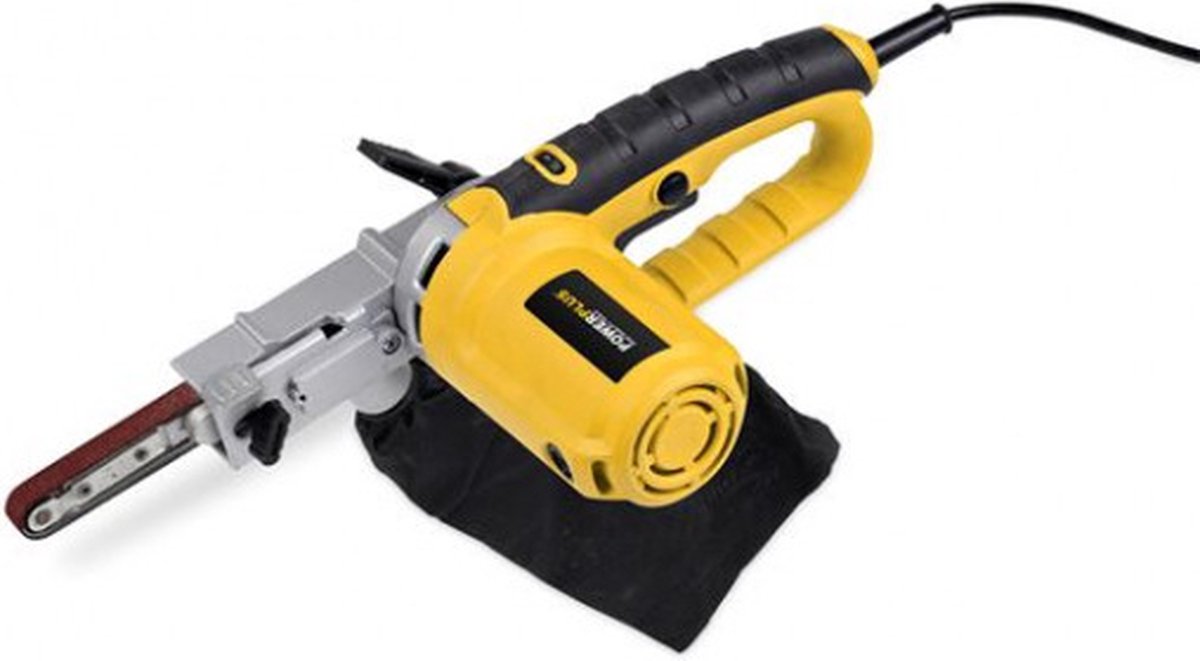 Powerplus elektrische vijlmachine POWX139 - 400W schuurmachine - schuurriem 457x13mm - 1700min-1 - met opbergkoffer - met 10 acc. – foto 8