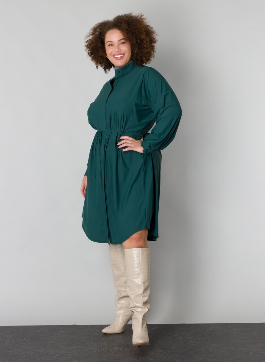 YESTA Sanneke One pieces - Dark Pine Green - maat 0(46)