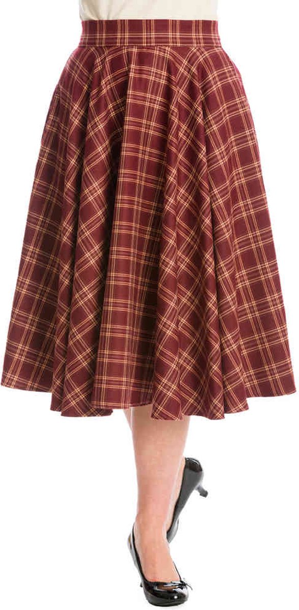 Dancing Days - ADORE HER Rok - XL - Bordeaux rood