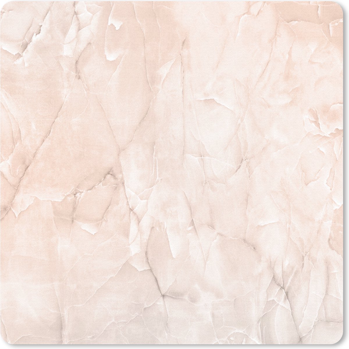 Muismat 30x30 cm - Mousepad Marmer - Luxe - Rosegold - Muismatten