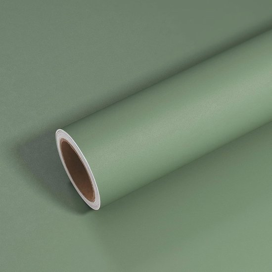 Groen bladeren behang? | Met gratis lijm