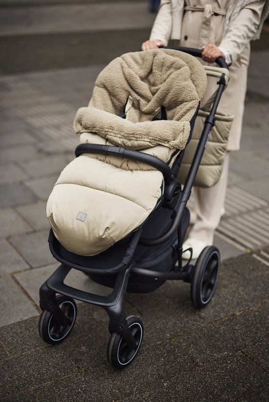Jollein Voetenzak buggy/kinderwagen Puffed Olive Green van Jollein — afbeelding 4