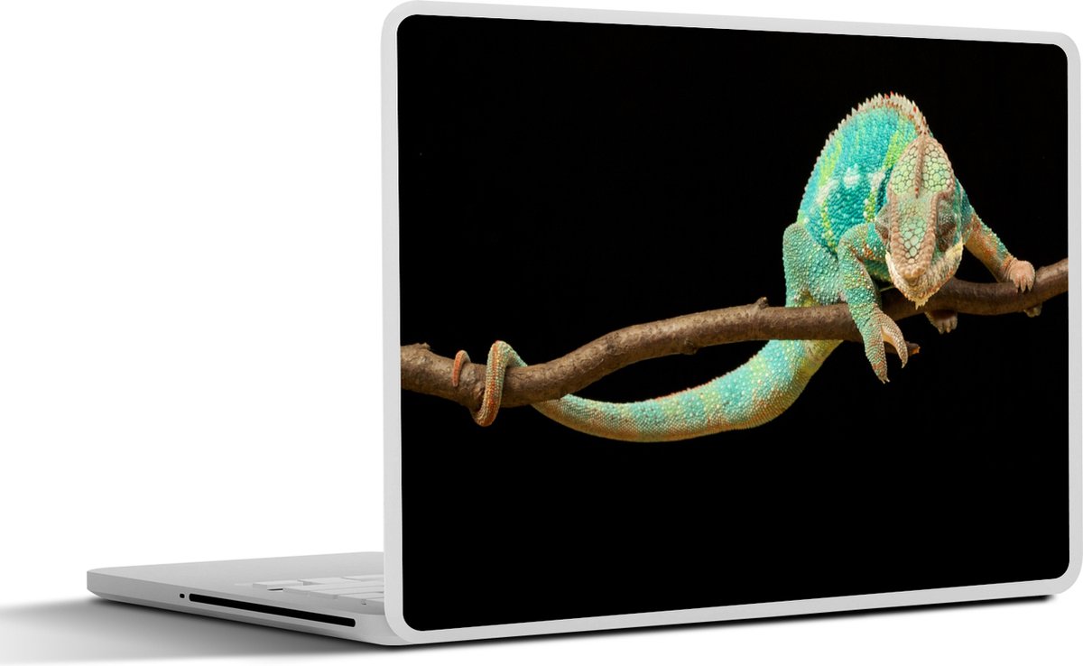 Laptop sticker - 15.6 inch - Kameleon - Tak - Pastel - 36x27,5cm - Laptopstickers - Laptop skin - Cover