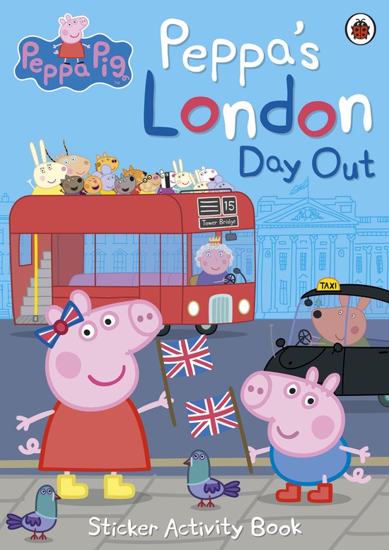 Peppa Pig Peppas London Day Out Sticker