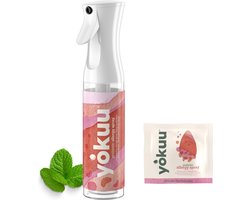 YOKUU Probiotische Allergen Spray Refill - Spray + 1 Tab, Goed voor 250 Behandelingen- Verlicht Hooikoorts en Huisstofmijt - Herbruikbare Fles - 100% Natuurlijk