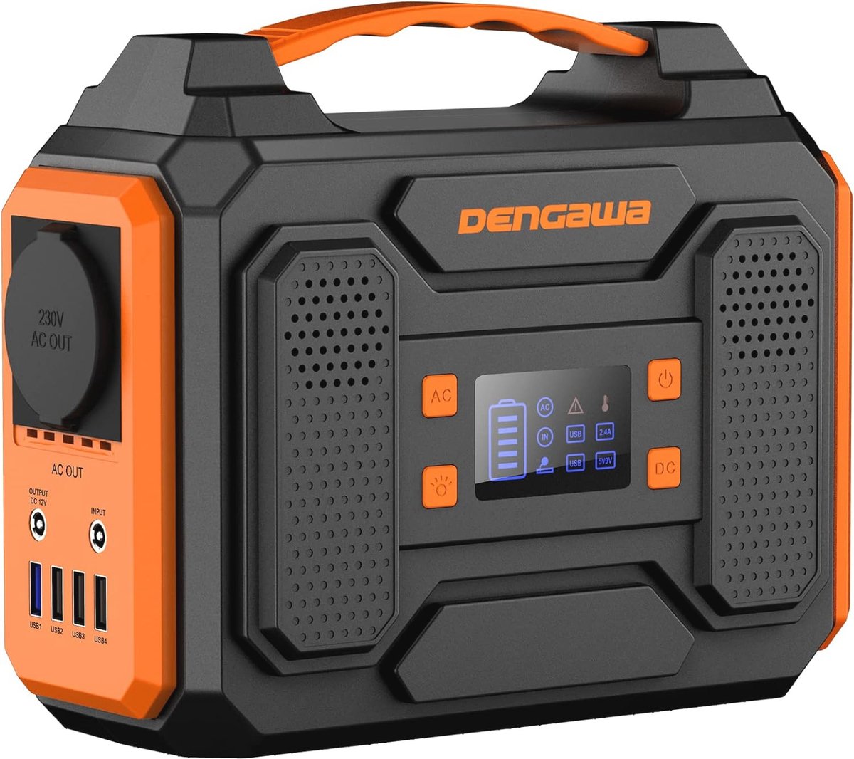 Draagbare Oplader 250Wh voor Kamperen en Buitenleven - Zonnegenerator met AC/DC/USB Uitgangen