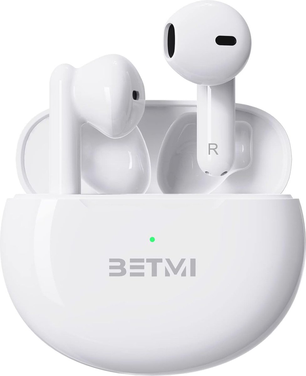 Draadloze oordopjes met lange batterijduur en waterdicht ontwerp - In-ear Bluetooth 5.3 hoofdtelefoon voor sport en dagelijks gebruik