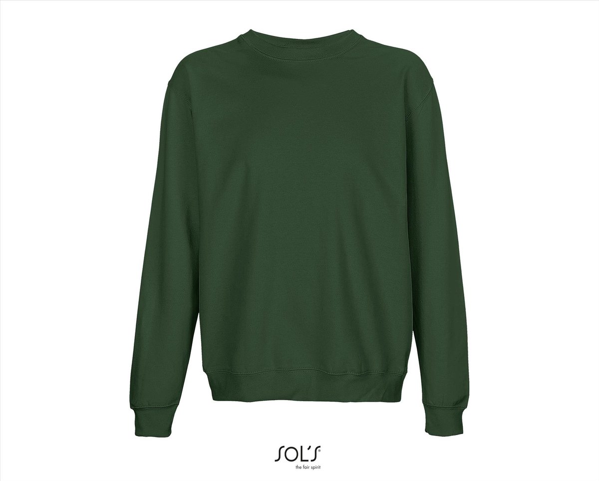 SOL'S Unisex Columbia Crew Neck Sweatshirt L03814 - Bottle Green - S