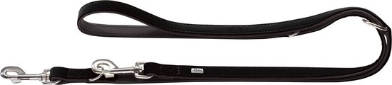 Hunter Dresseerlijn Softie - Hondenriem - 200x1.5 cm Zwart