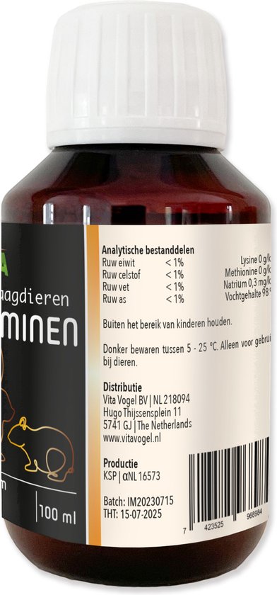 Invicta Multivitamine pour Rongeurs 100 ml