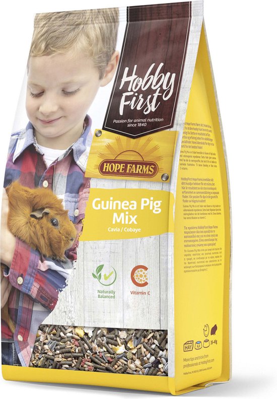Hobbyfirst Hope Farms Guinea Pig Mix - Caviavoer - 3 kg