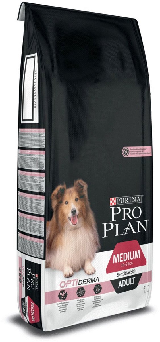 Pro Plan Pro Plan Dog Adult Medium Sensitive Skin - Hondenvoer - Zalm 18 kg Breederbag