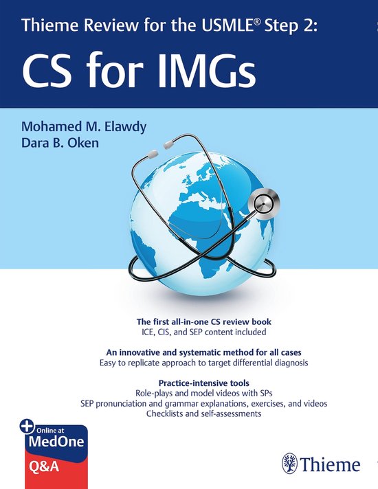 Thieme Review for the USMLE® Step 2: CS for IMGs - cover
