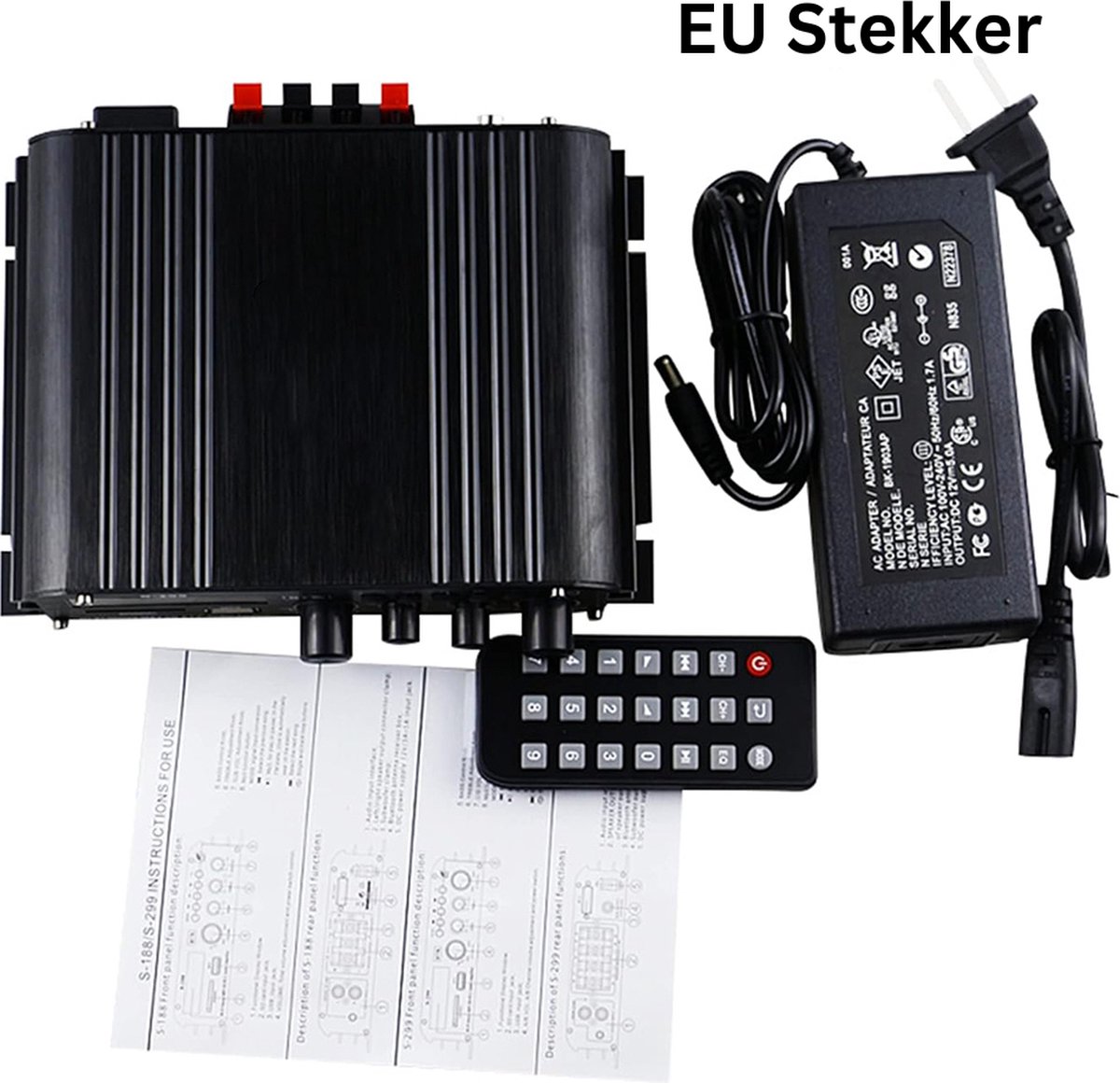 Profesyonel 4 kanallı DSP ses amplifikatörü 1000W 8ohm Stereo yüksek güç amplifi