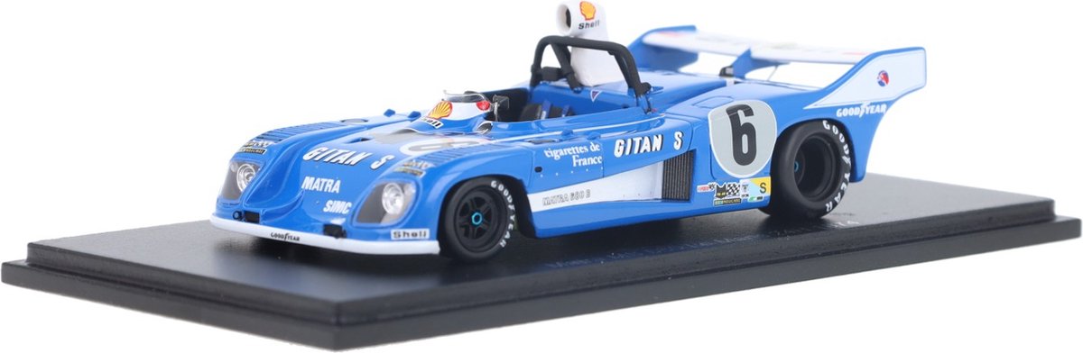 Spark model 1/43 Matra MS 680 No.6 24H Le Mans 1974 J-P.Beltoise