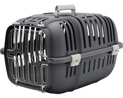 Ferplast Vervoersbox Jet 10 - Kattenvervoersbox - 47x32x29 cm Grijs