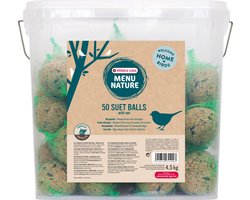 Versele-Laga Menu Nature - Mezenbollen - Buitenvogelvoer - 4,5 kg - 50 Stuks