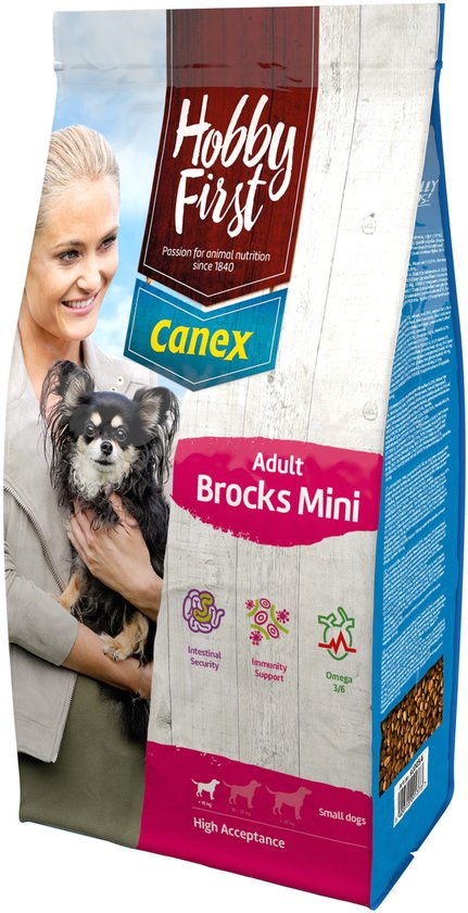 Hobbyfirst Canex Adult Brocks Mini - Hondenvoer - Kip 3 kg