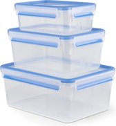 Tefal MasterSeal Fresh - Starterset - 3-delig - 1.0L/2.2L/3.7L - 100% Lekvrij - BPA-vrij
