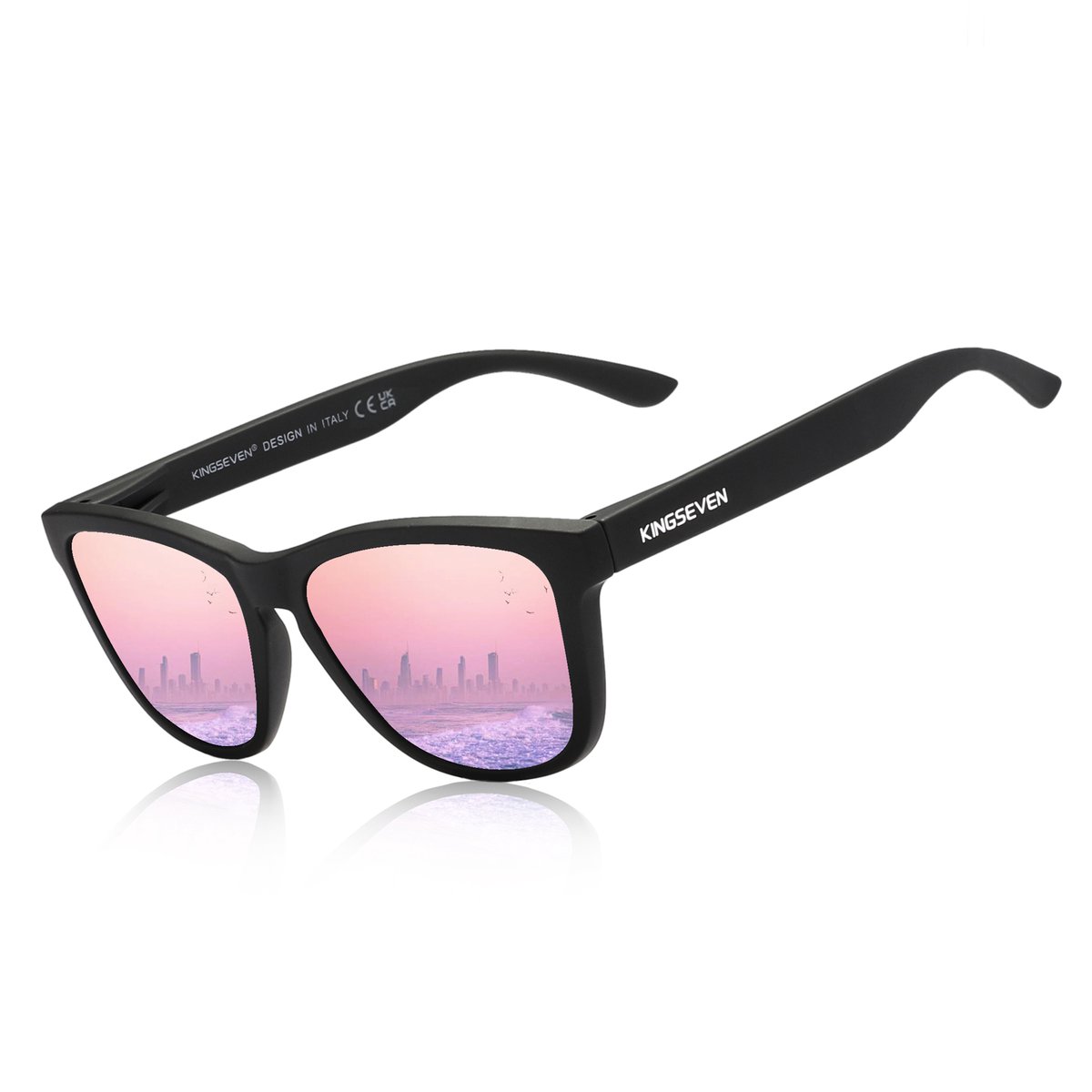 KingSeven - Zonnebril Heren - bril met UV400 en polarisatie filter - Z289