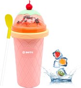 BOTC Slushy Maker – Slush Puppy Maker – Slushy Cup – Sans BPA – Broyeur à glace – Rose