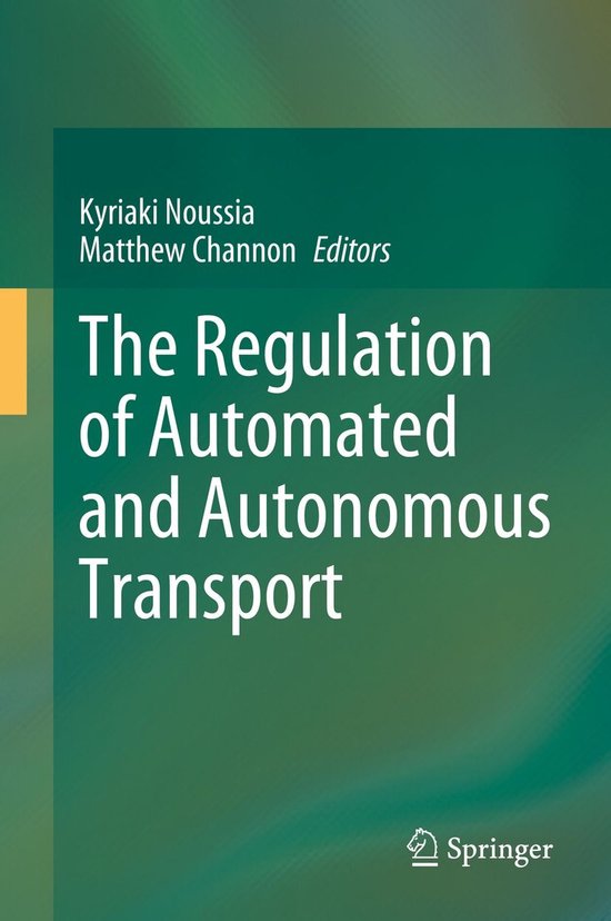 Law and Criminology (R0) - The Regulation of Automated and A ... - cover
