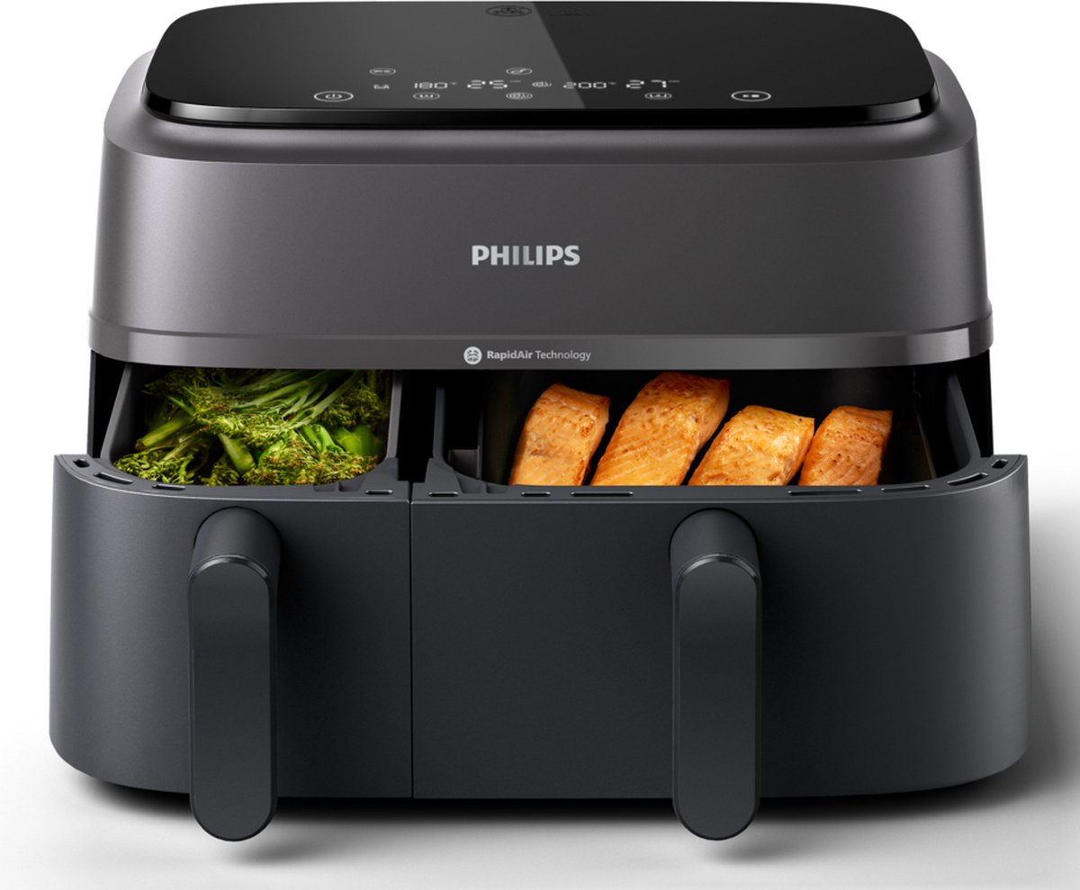 Philips 3000 Series Airfryer met 2 Lades - Product - €199,98