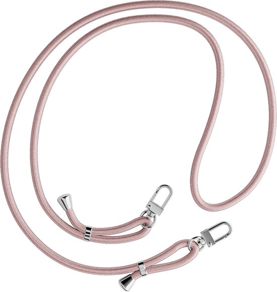 Étui Casimoda® avec cordon - Adapté pour Samsung S22 - Hortensia - Cordon détachable - TPU/polycarbonate - Violet