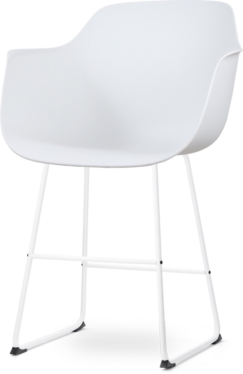 Nest living Keano Eetkamerstoel Zwart - Hout - Met Zwarte Rotan Zitting - Comfortabel - Design