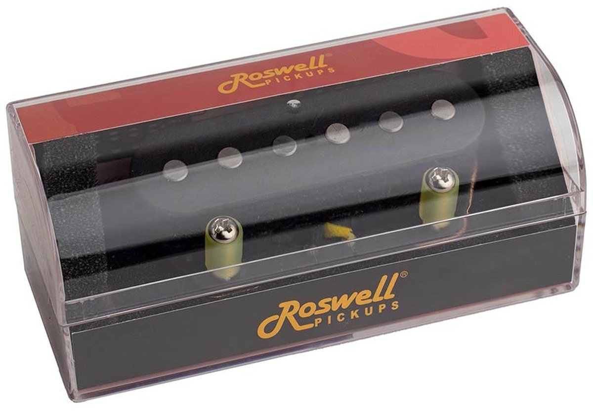 Roswell RP-TEKB Alnico 5 Gestapelde Dual Coil Tele Pickup - Zwart